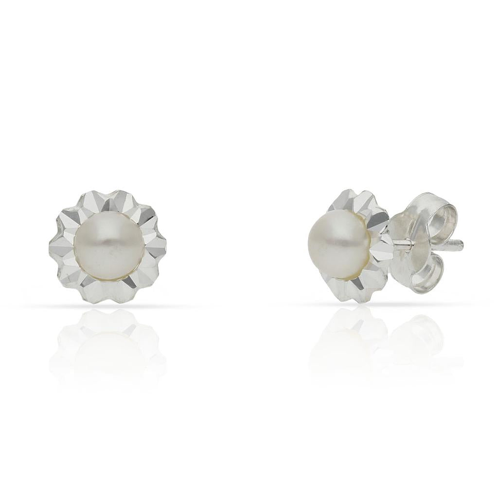 Pendientes Plata 925 Perlas 7.50mm