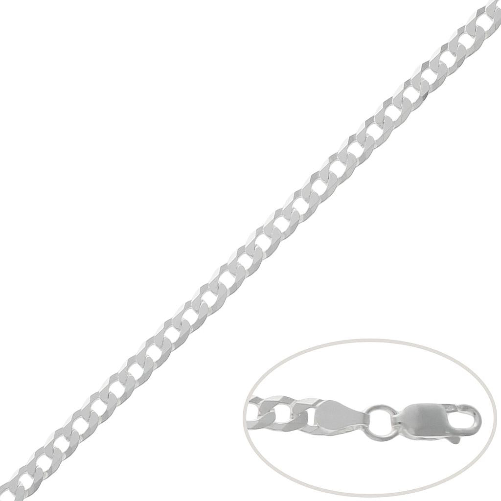 Cadena Plata 925 Barbada 5mm