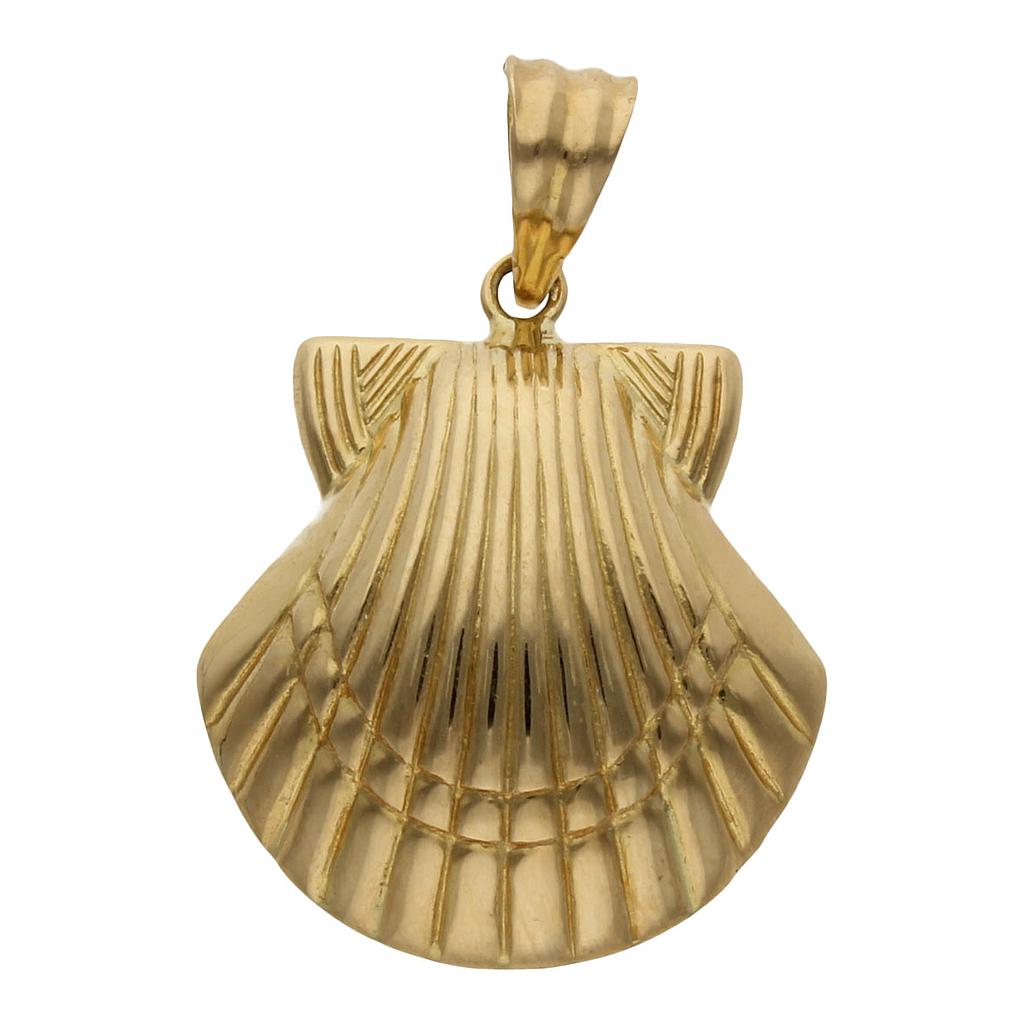 Colgante Oro 18k Concha Grande