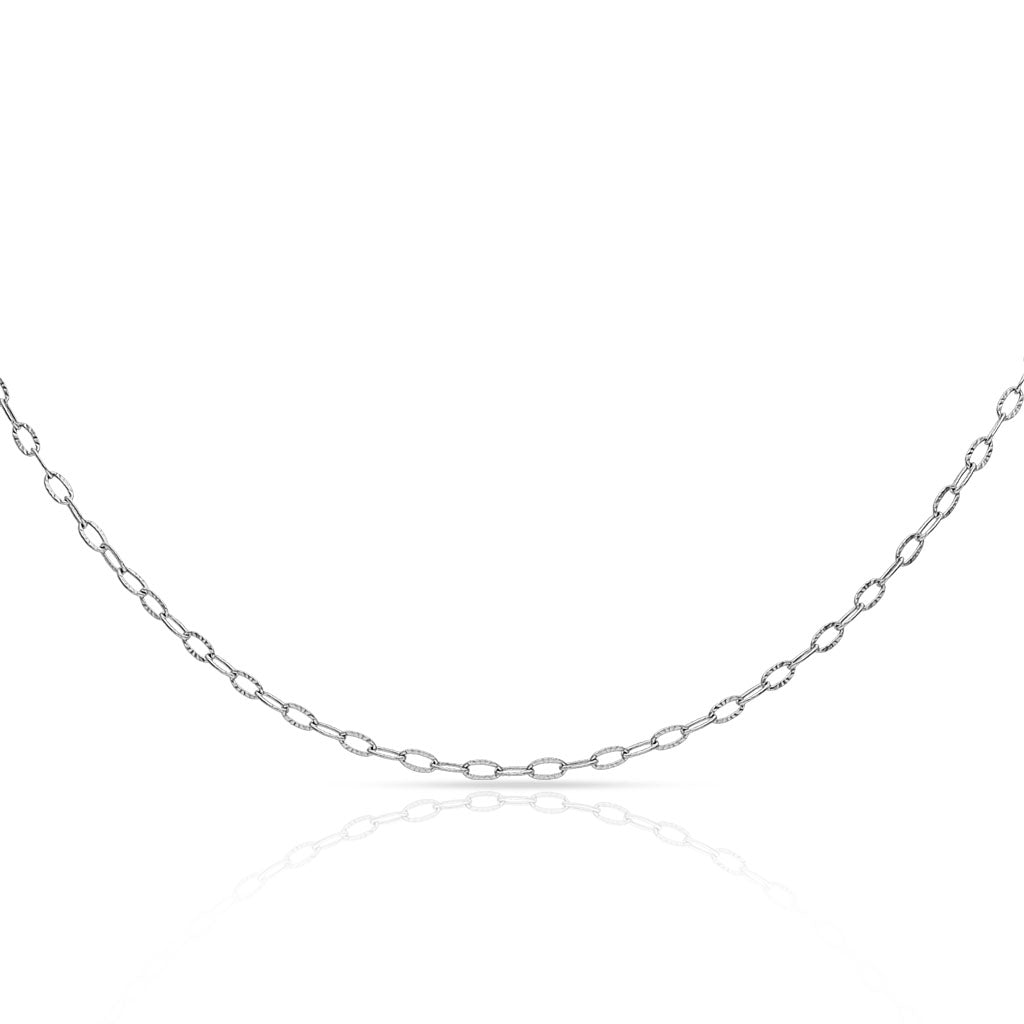 Cadena Oro Blanco 18kl 1.20mm