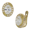 Pendientes Oro 18k Circonitas