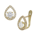 Pendientes Oro 18k Circonitas