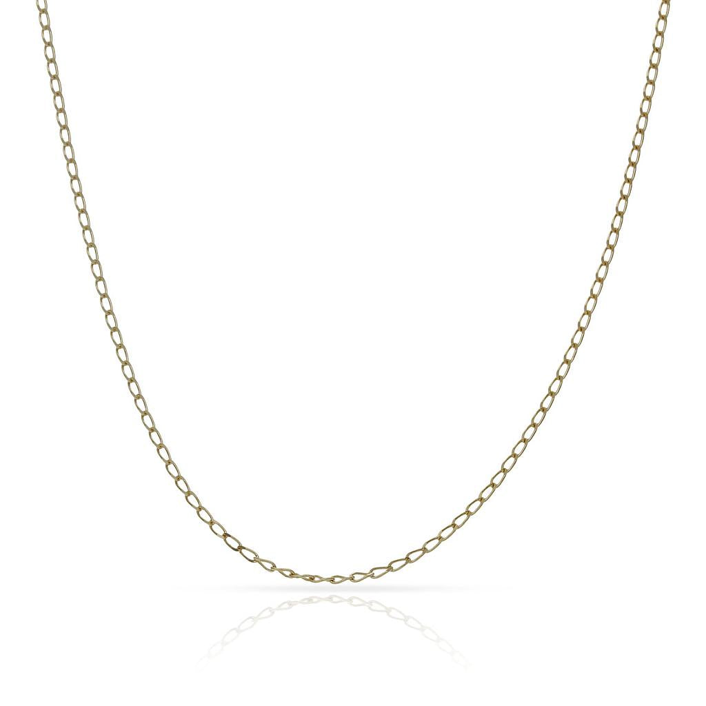 Cadena Oro 18k Bilbao 1mm